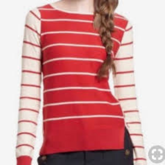 Anthropologie Sweaters - Anthropologie Sparrow Wool Blend Striped Sweater L